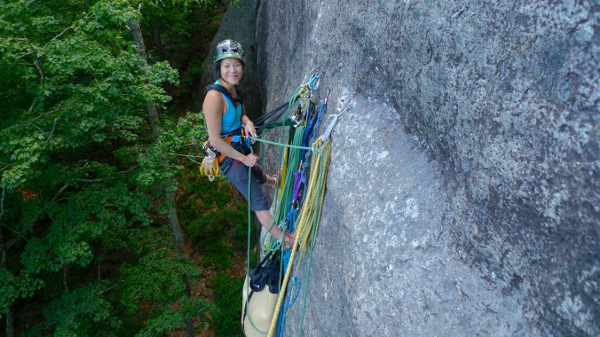 Yay, rope management (Photo: Chad Hussey)