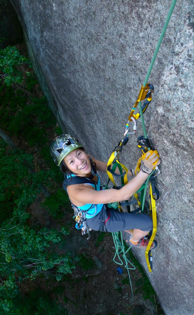 Chad happened to catch me when I was actually smiling.