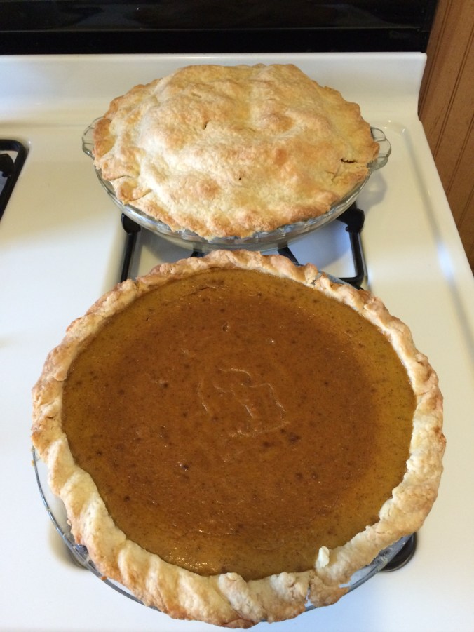 Our contribution to the Thanksgiving meal.