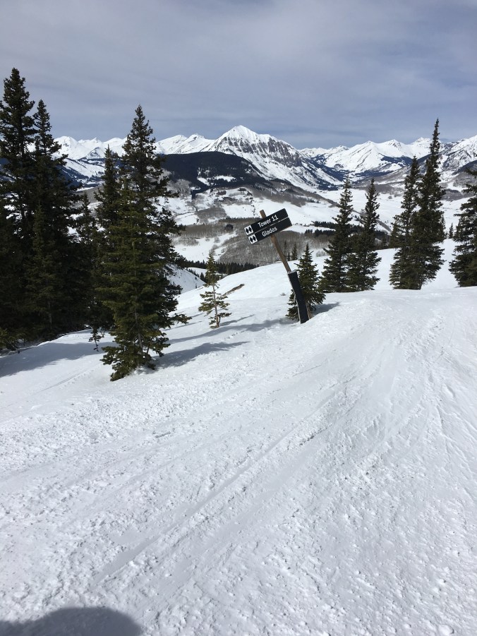 More challenging runs off the North lift.