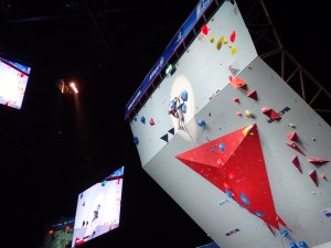 He climbed to third place so beautifully.