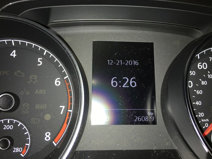 2609 miles later, I arrived at my destination.