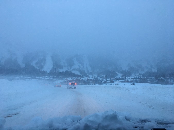 Rolling into JH resort this morning