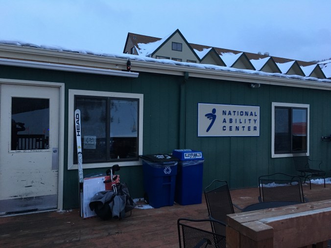 The prestigious and luxurious NAC double-wide trailer that houses lockers and equipment and changing space