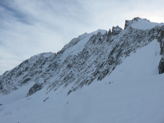 Aig d'Verte Grand Montets ridge