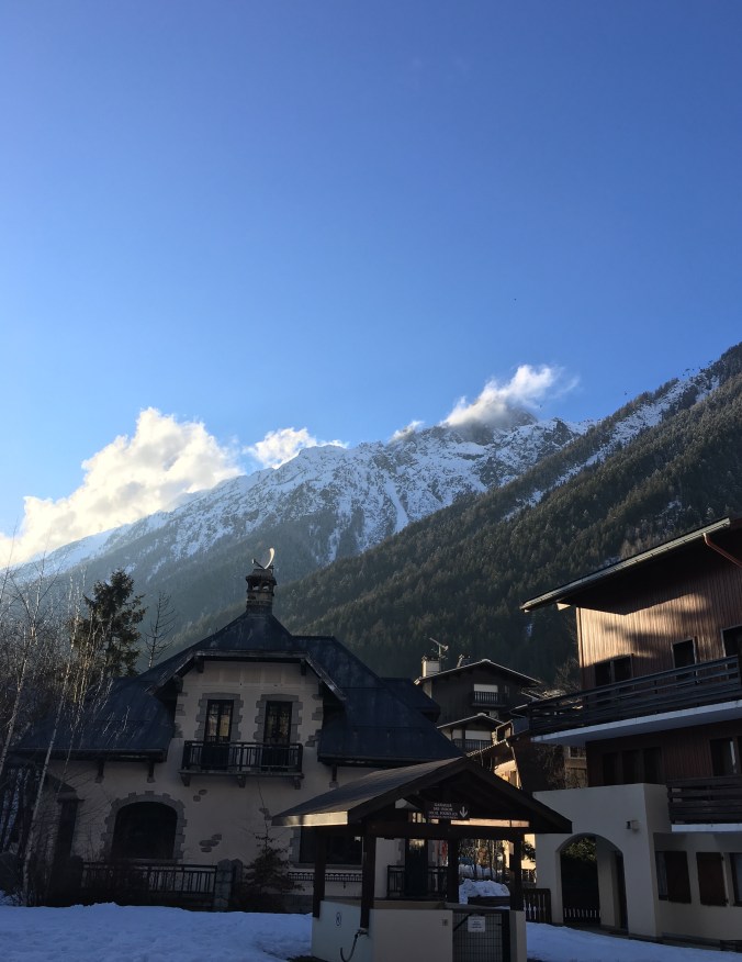 View of Brévant from the front door of where I was staying