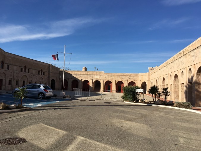 Our room overlooks this courtyard