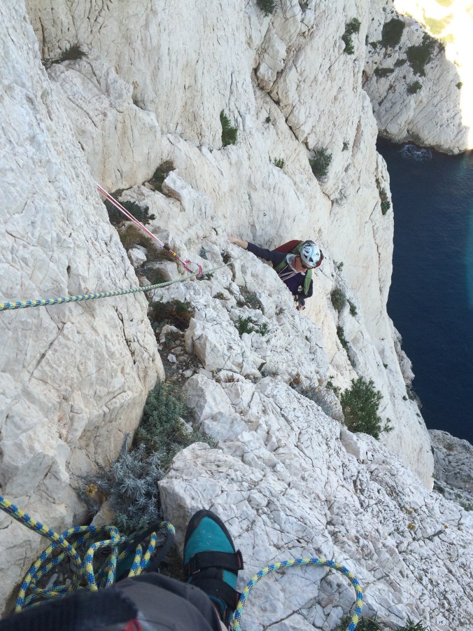 Yves on the last pitch