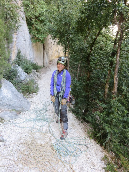 A familiar position... (Photo: Yves)