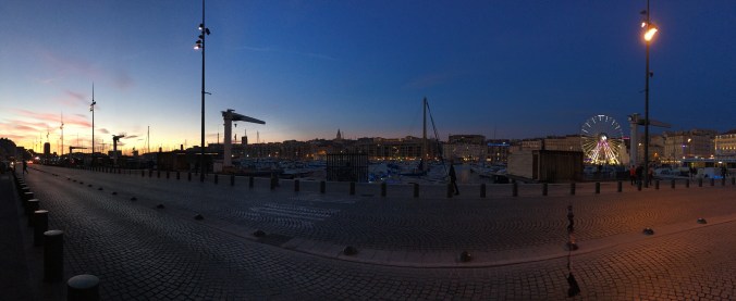 Vieux Port in the evening