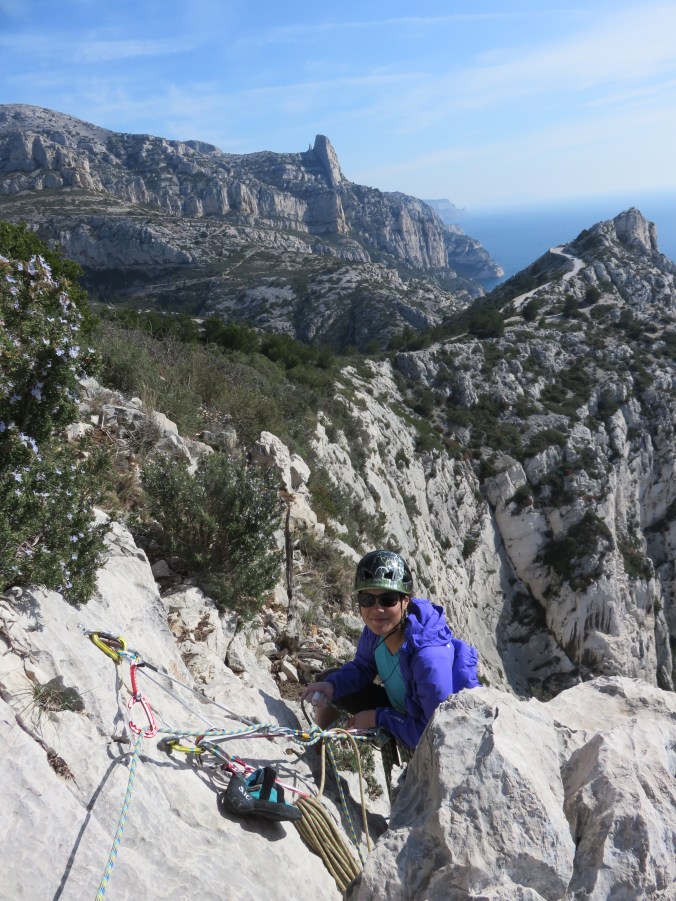 A clearer view of the hiking trail leading to the Crêt St Michel lookout point (Photo: Yves)